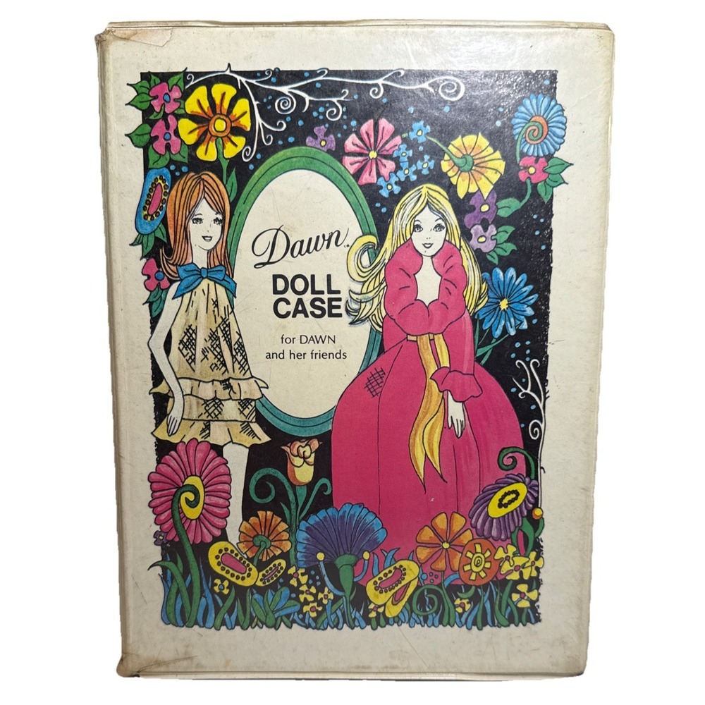 Vintage 1970s Topper Dawn and Friends Doll Case Small 0555 BD7